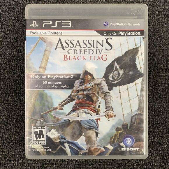 Other - CIB~Assassin’s Creed IV (4) Black Flag For PlayStation 3, PS3, Exclusive Content